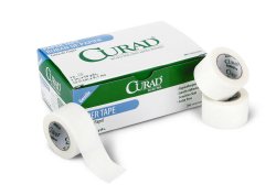 Medical Tape Curad White 1 Inch X 10 Yard Paper NonSterile