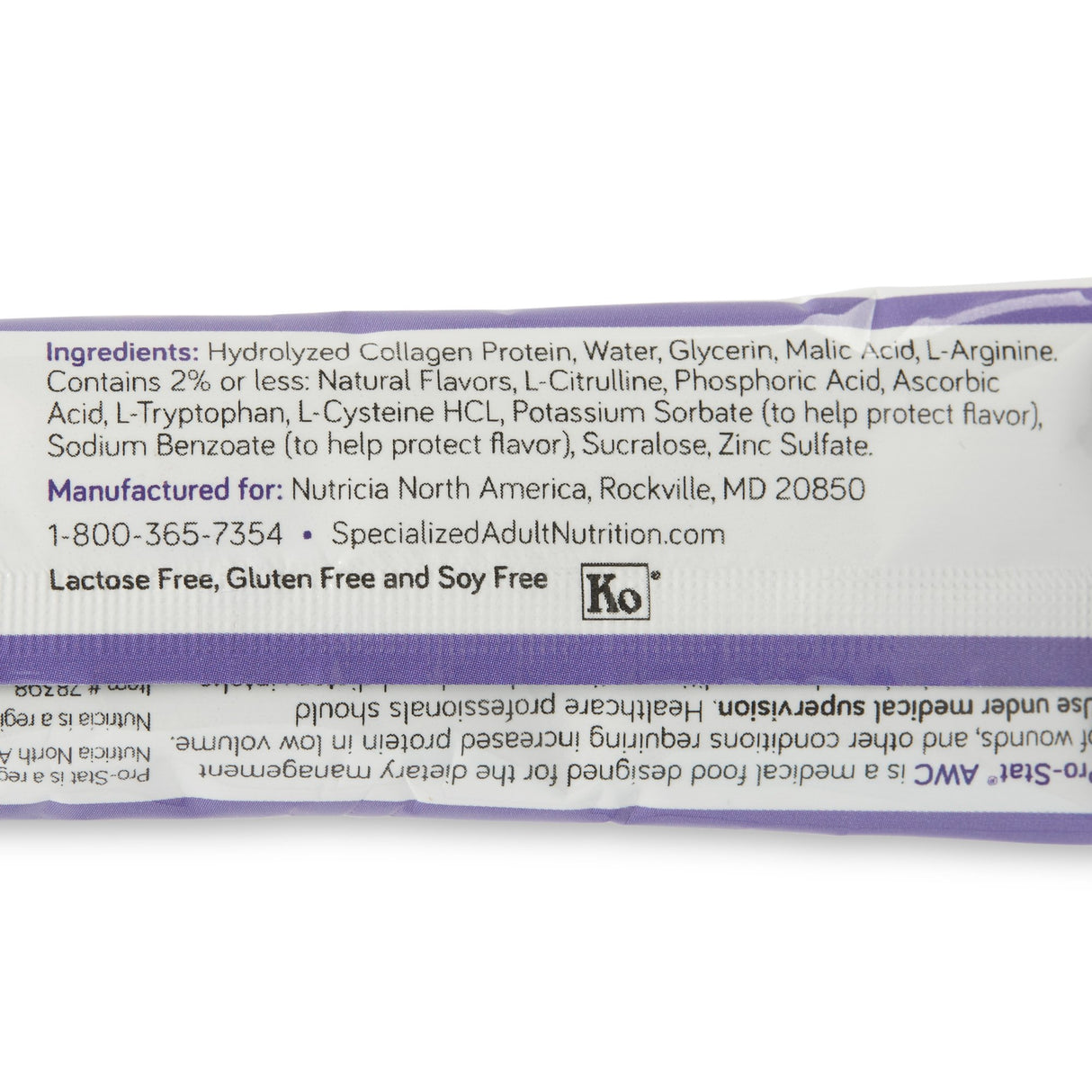 Oral Supplement Pro-Stat AWC Wild Cherry Punch Flavor Liquid 1 oz. Individual Packet