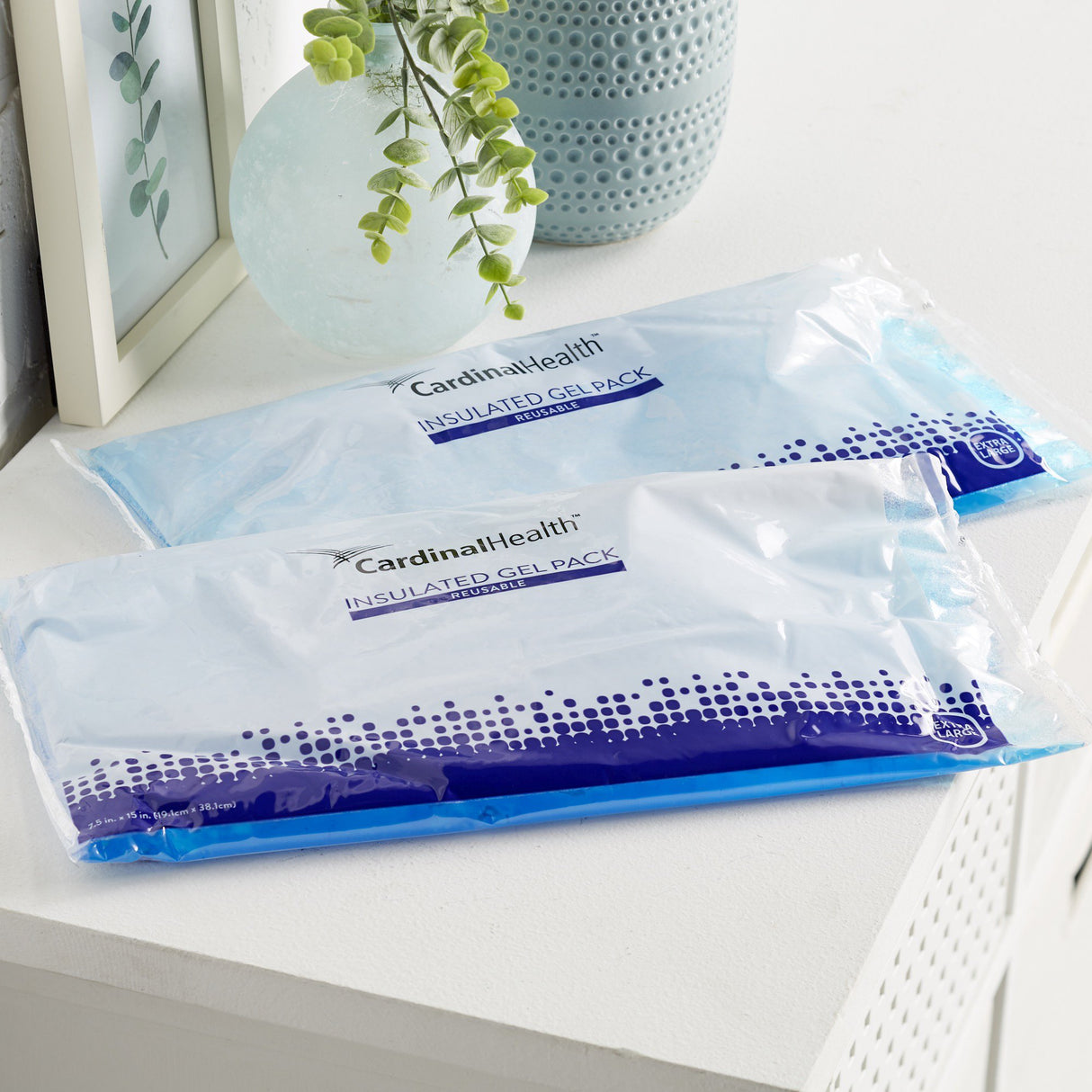 Hot / Cold Pack Cardinal Health Insulated General Purpose X-Large 7-1/2 X 15 Inch Plastic / Gel Reusable