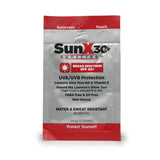 Sunscreen with Dispenser Box SunX 30+ SPF 30 Lotion 1.25 oz. Individual Packet