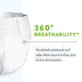 Unisex Adult Incontinence Brief Prevail Per-Fit 360 Size 1 / Medium Disposable Heavy Absorbency