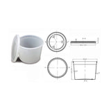 Lab Storage Container Oakridge Products Pathology Container Polyethylene 1,892 mL (64 oz.)