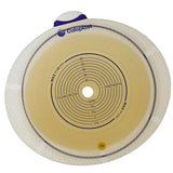 Ostomy Barrier Sensura Flex Trim to Fit, Standard Wear Double Layer Adhesive 50 mm Flange Red Code System 3/8 to 2 Inch Opening