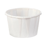 Souffle Cup Solo 1 oz. White Paper Disposable