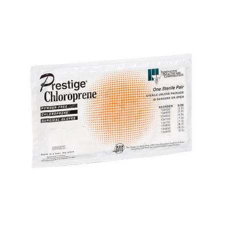 Surgical Glove DermAssist Prestige Size 9 Sterile Polyisoprene Standard Cuff Length Fully Textured Ivory Not Chemo Approved