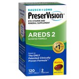 Eye Vitamin Supplement PreserVision Areds 2 Ascorbic Acid / Vitamin E 2200 IU - 226 mg Strength Capsule 120 per Bottle