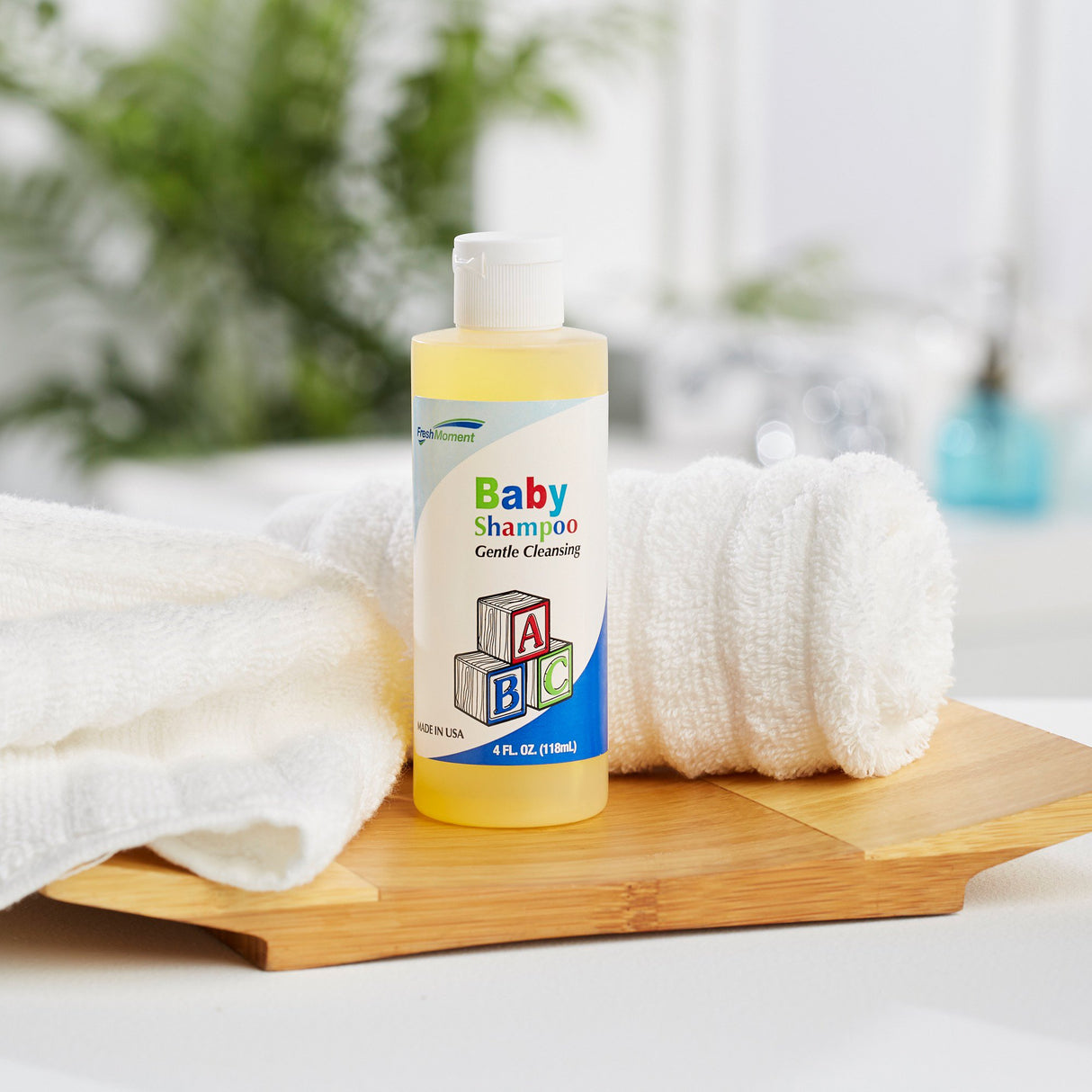 Baby Shampoo McKesson 4 oz. Flip Top Bottle Fresh Scent