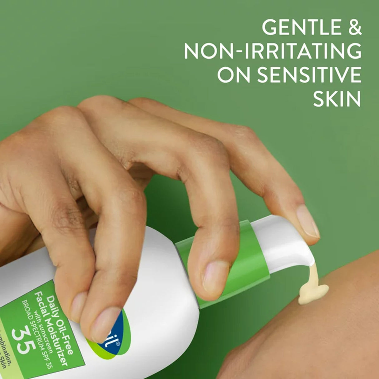 Facial Moisturizer with Sunscreen Cetaphil Daily Oil-Free 3 oz. Pump Bottle Unscented Lotion