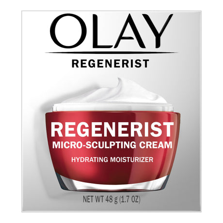 Facial Moisturizer Olay Regenerist Micro-Sculpting Cream 1.7 oz. Jar Scented Cream