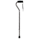 Offset Cane McKesson Aluminum 30 to 39 Inch Height Pink Floral