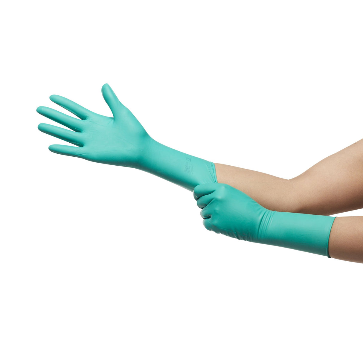 Surgical Glove GAMMEX Non-Latex Size 9 Sterile Polyisoprene Standard Cuff Length Micro-Textured Green Chemo Tested