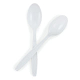 Spoon McKesson Heavy Weight White Polypropylene