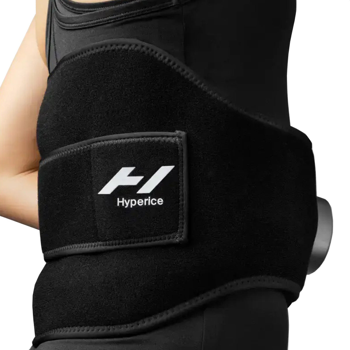 Heat and Massage Therapy Wrap Hyperice Venom 2 Back One Size Fits Most Neoprene / Silicone Reusable