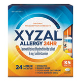 Allergy Relief XYZAL Allergy 24HR 5 mg Strength Tablet 35 per Bottle