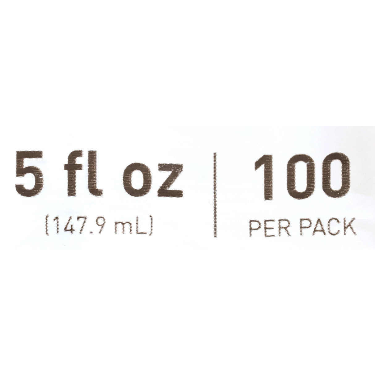 Drinking Cup McKesson 5 oz. Clear Polypropylene Disposable