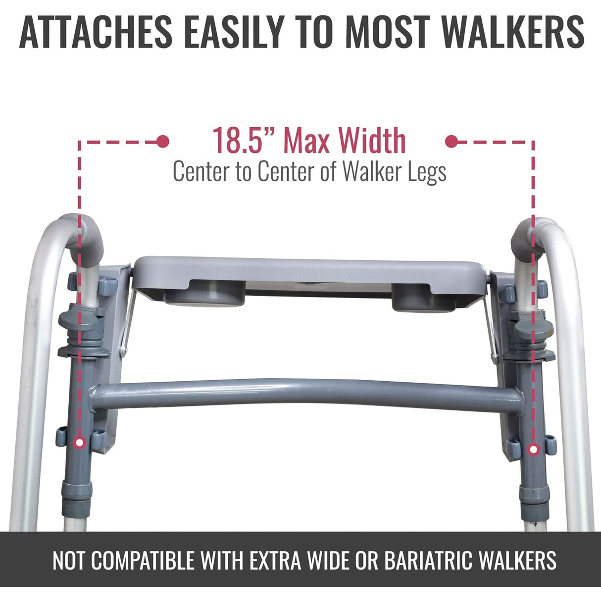 DMI Walker Tray For Walker