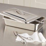 Instrument Tray McKesson Strap Handle Stainless Steel 8-7/8 X 5 X 2 Inch