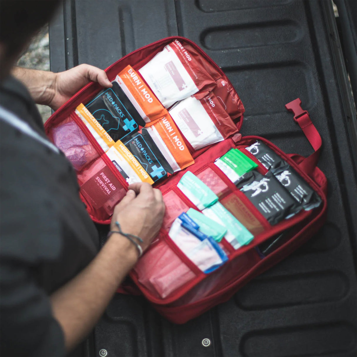 First Aid Kit My Medic MYFAK Large Pro Red Nylon Bag