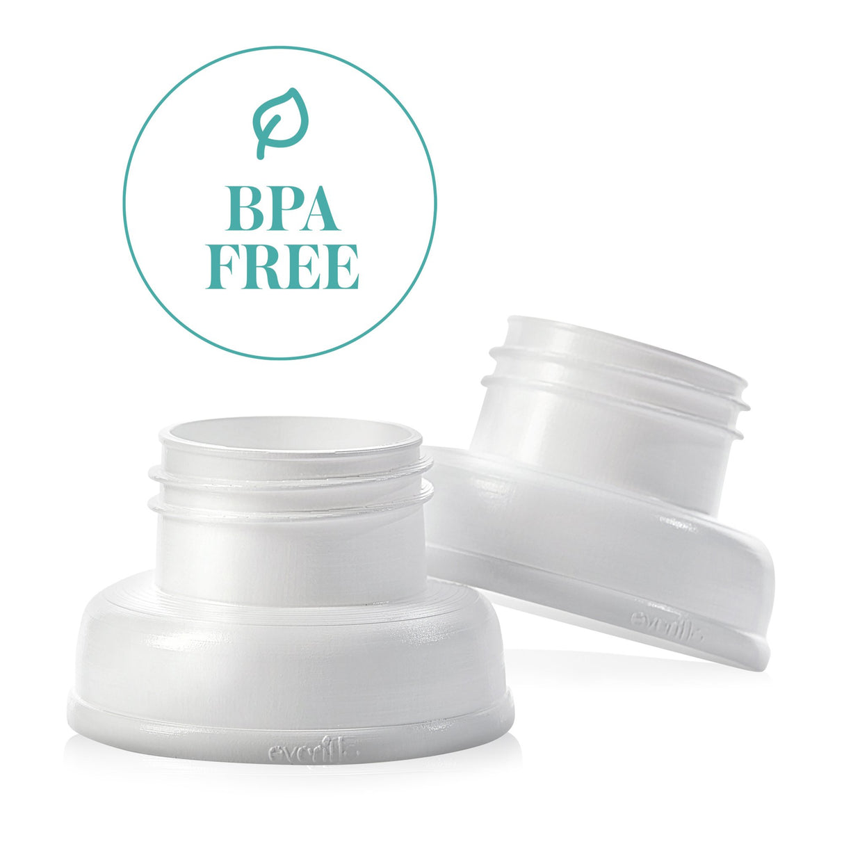 Breast Pump Adapter Evenflo Balance + Wide Neck For Evenflo Balance + Wide Neck Bottles