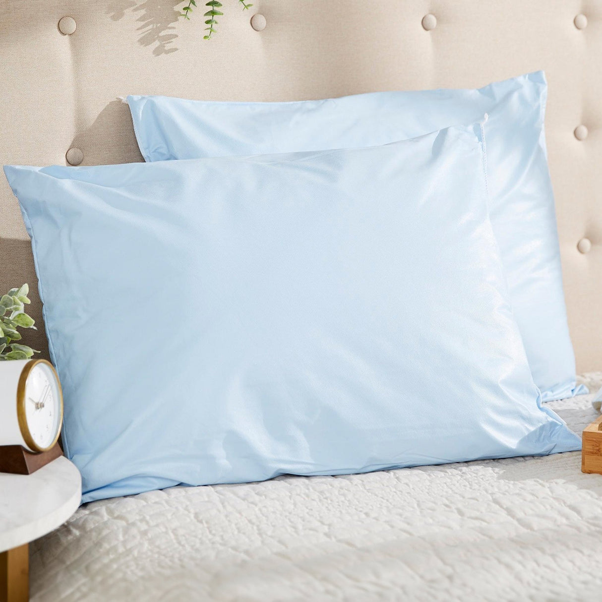 Pillowcase McKesson Standard Blue Disposable
