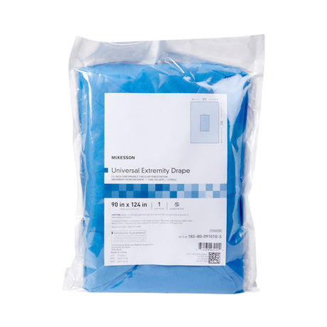 Orthopedic Drape McKesson Universal Extremity Drape 90 W X 124 L Inch Sterile