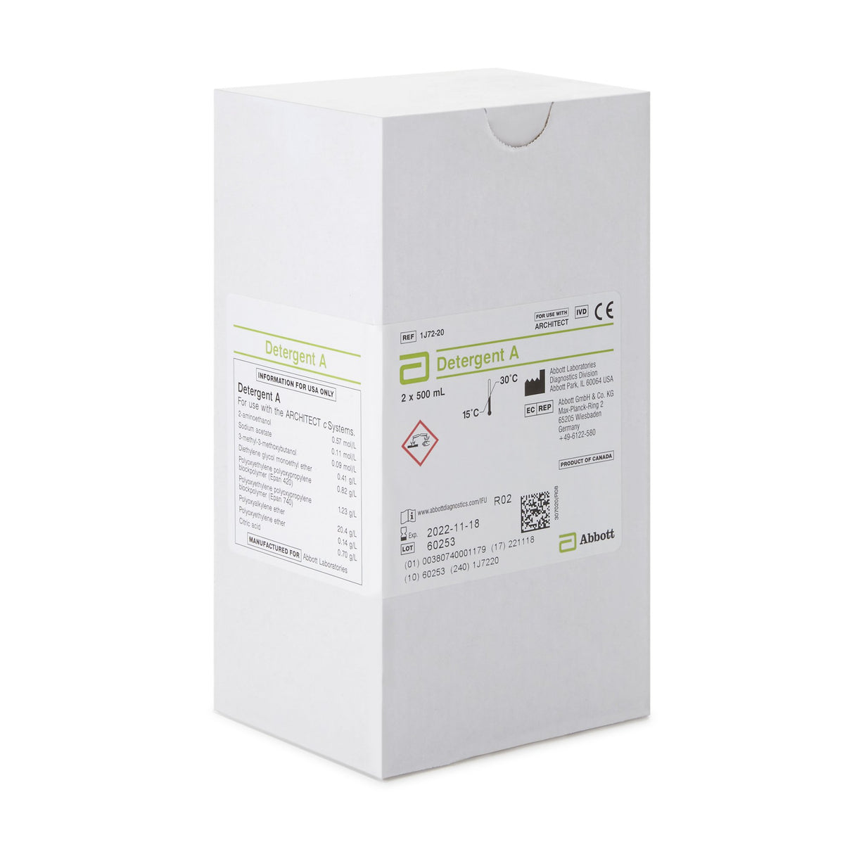 General Chemistry System Reagent Architect Detergent A Detergent For Architect c16000 Analyzer