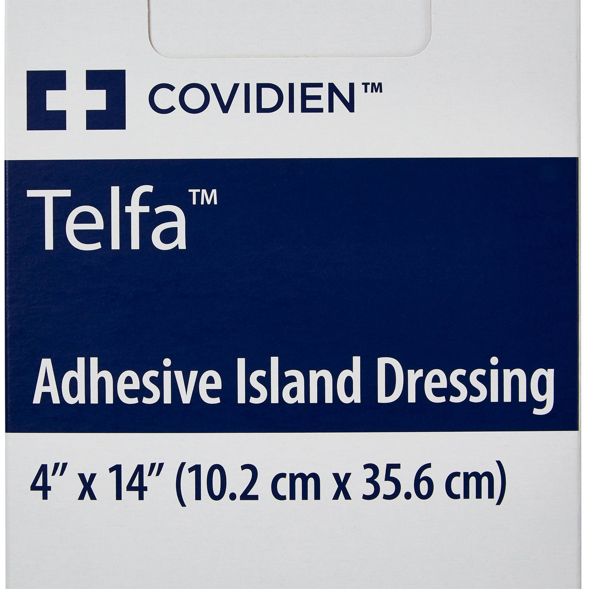 Island Dressing Telfa 4 X 14 Inch Rectangle Sterile