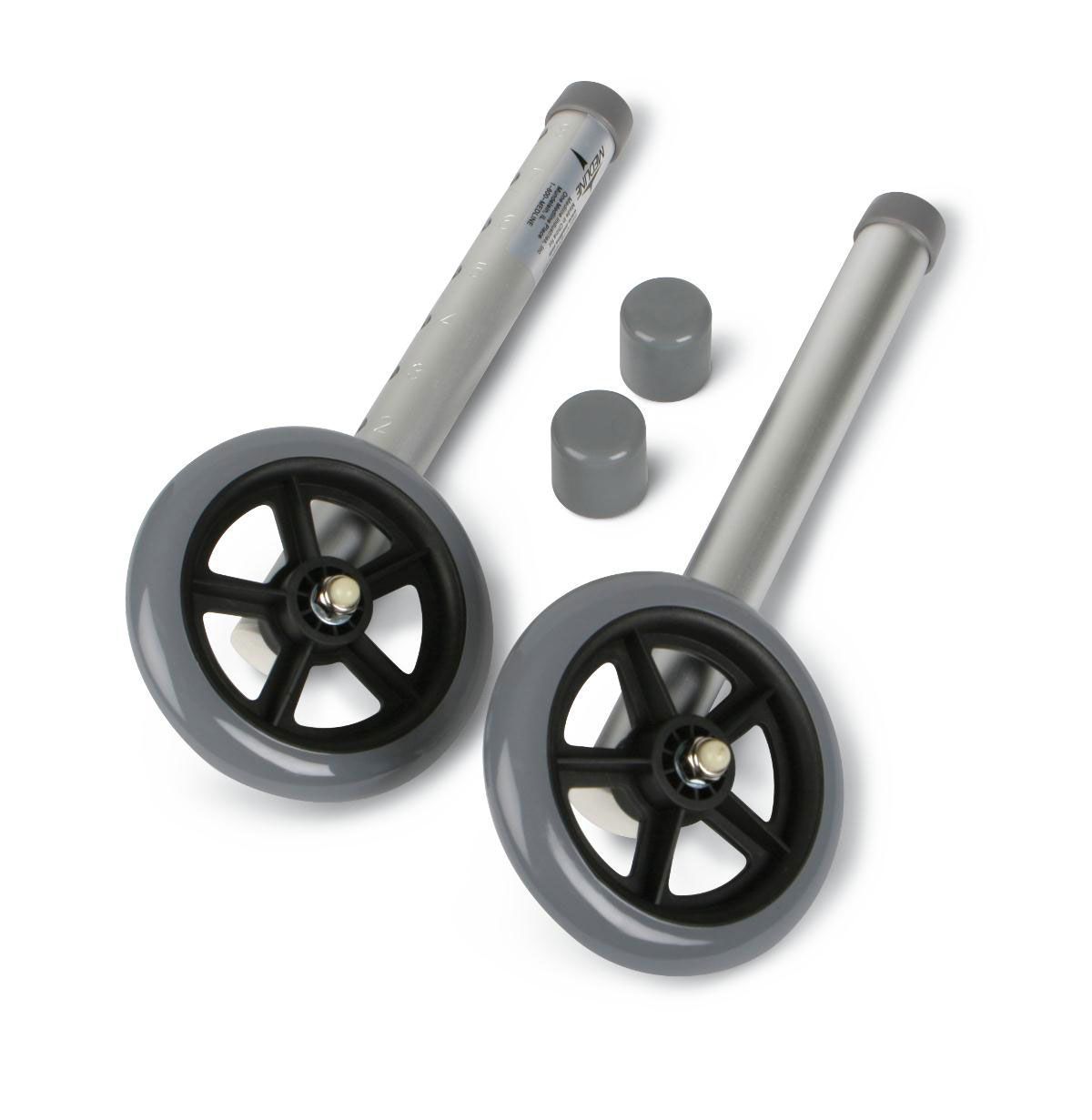 Roulettes pivotantes Medline Walker de 5 pouces