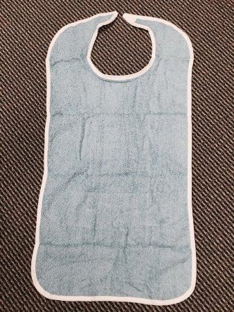 Bib Hook and Loop Closure Reusable Terry Cloth