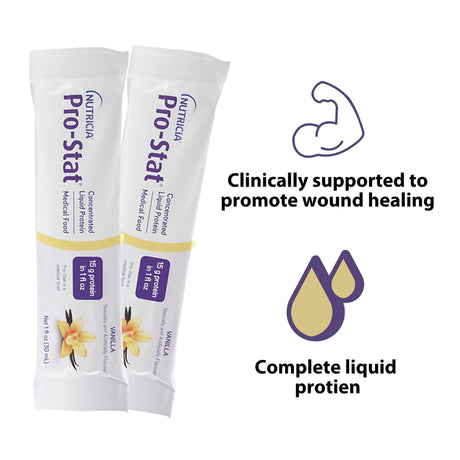 Oral Supplement Pro-Stat Vanilla Flavor Liquid 1 oz. Individual Packet
