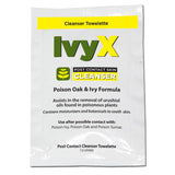 Itch Relief IvyX Post-Contact Towelette 25 per Box Individual Packet