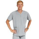 Madison AVE Unisex Stretch Scrub Tops with 3 Pockets