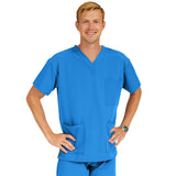 Madison AVE Unisex Stretch Scrub Tops with 3 Pockets