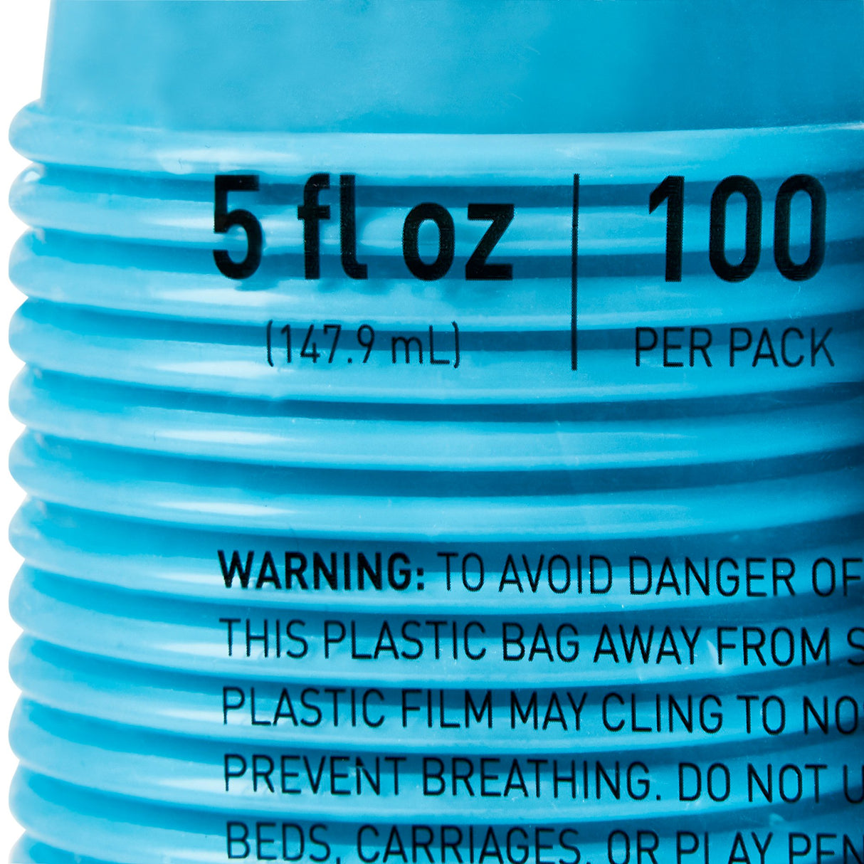 Drinking Cup McKesson 5 oz. Blue Polypropylene Disposable