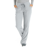 Melrose AVE Women's Stretch Boot-Cut Scrub Pants