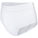 Female Adult Absorbent Underwear TENA Women Super Plus Pull On with Tear Away Seams Small / Medium Disposable Heavy Absorbency