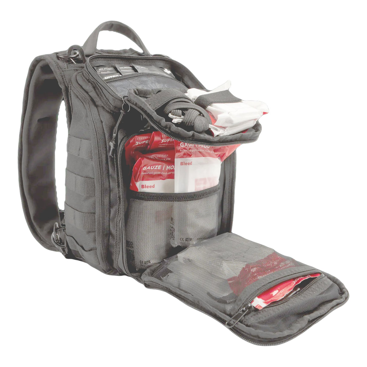 First Aid Kit My Medic The MEDIC Standard 10 Person Gray Standard Backpack