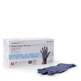 Exam Glove McKesson Confiderm LDC Small NonSterile Nitrile Standard Cuff Length Fully Textured Blue Chemo Tested / Fentanyl Tested