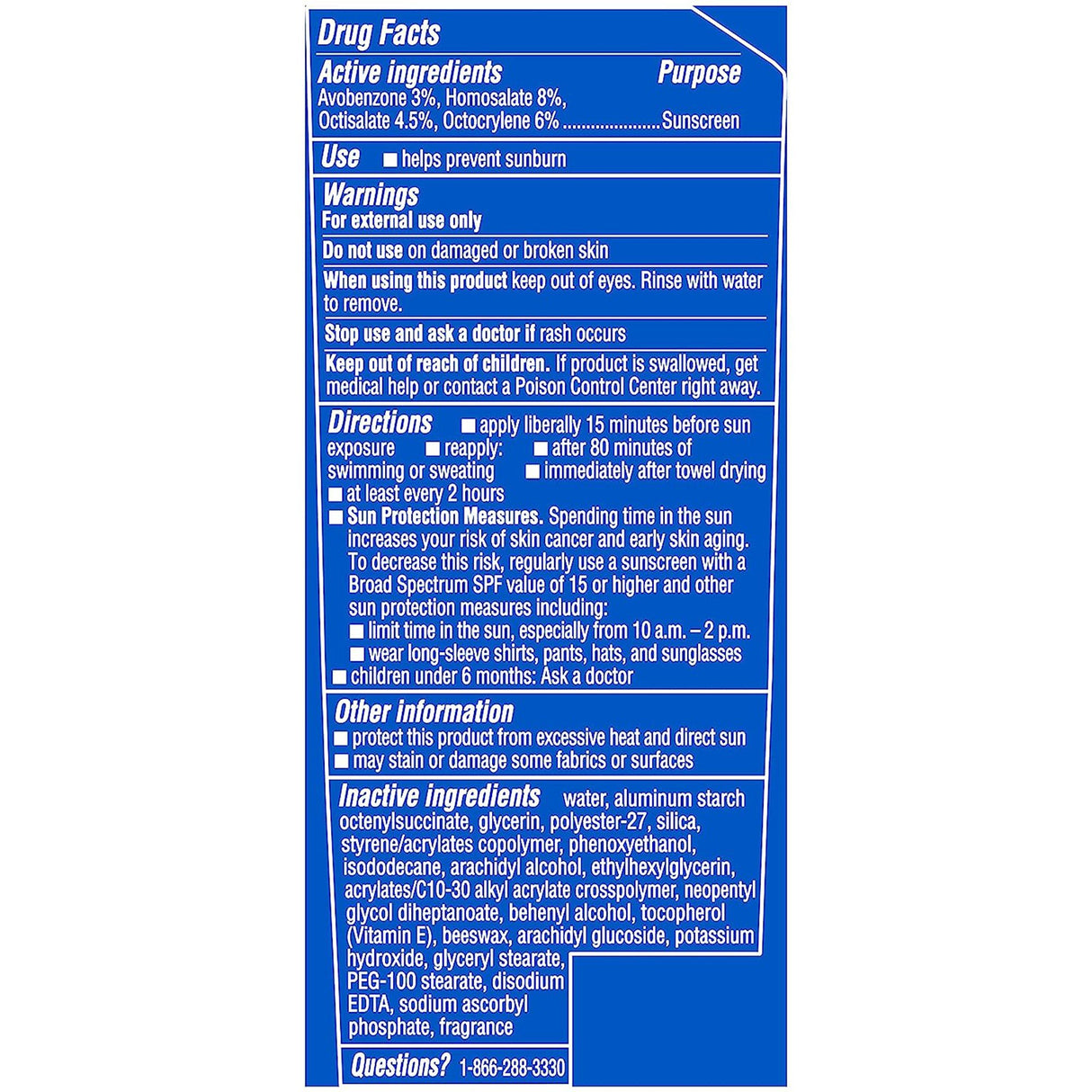 Sunscreen Coppertone Sport 4-In-1 Performance SPF 30 Lotion 7 oz. Tube