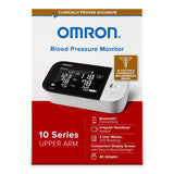 Home Automatic Digital Blood Pressure Monitor Omron 10 Series Wide Range Cloth Fabric Cuff 23 - 43 cm Desk Model