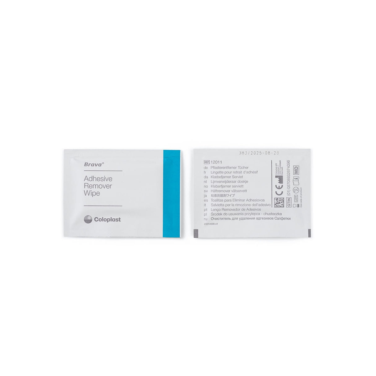 Adhesive Remover Brava Wipe 30 per Box
