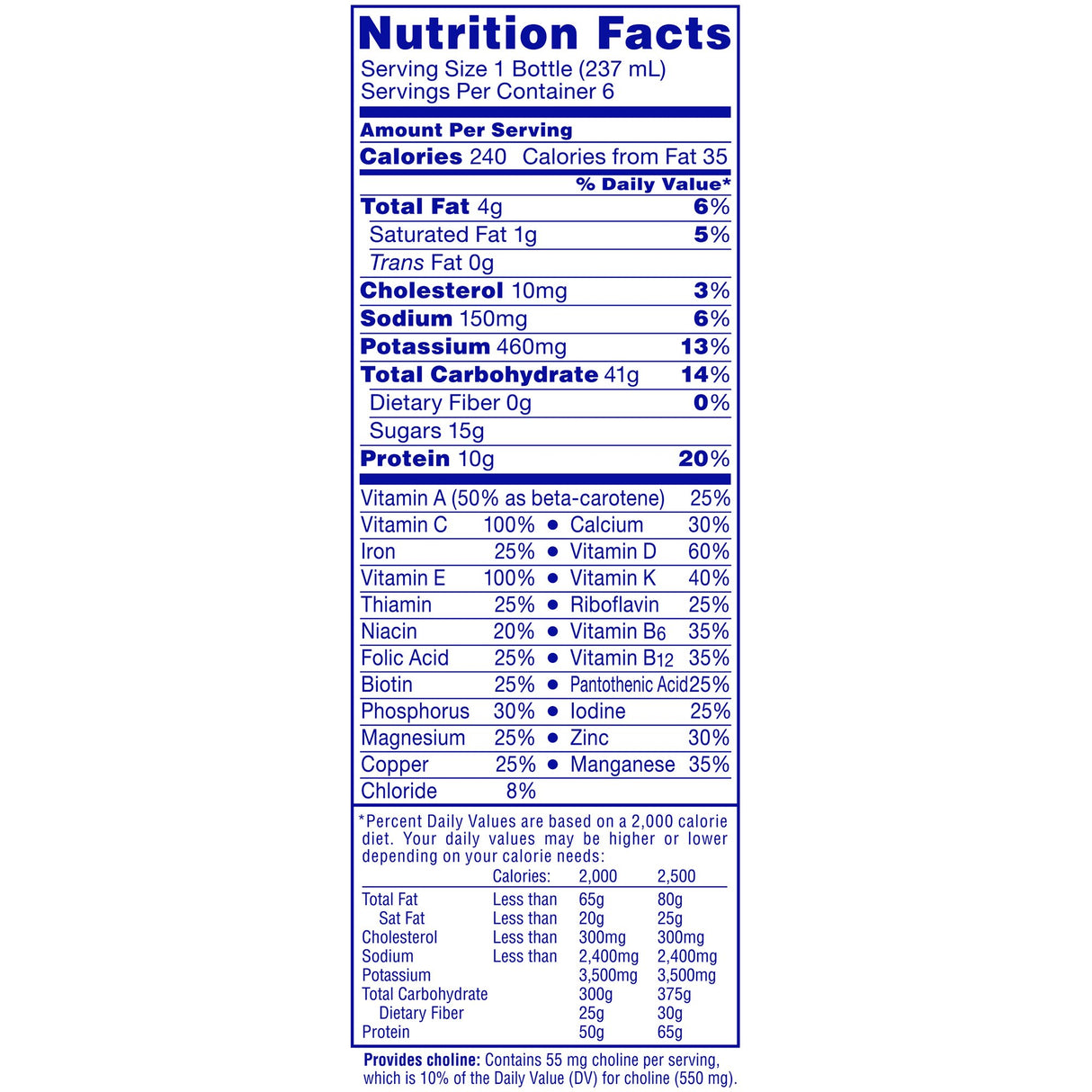Oral Supplement Carnation Breakfast Essentials French Vanilla Flavor Liquid 8 oz. Bottle