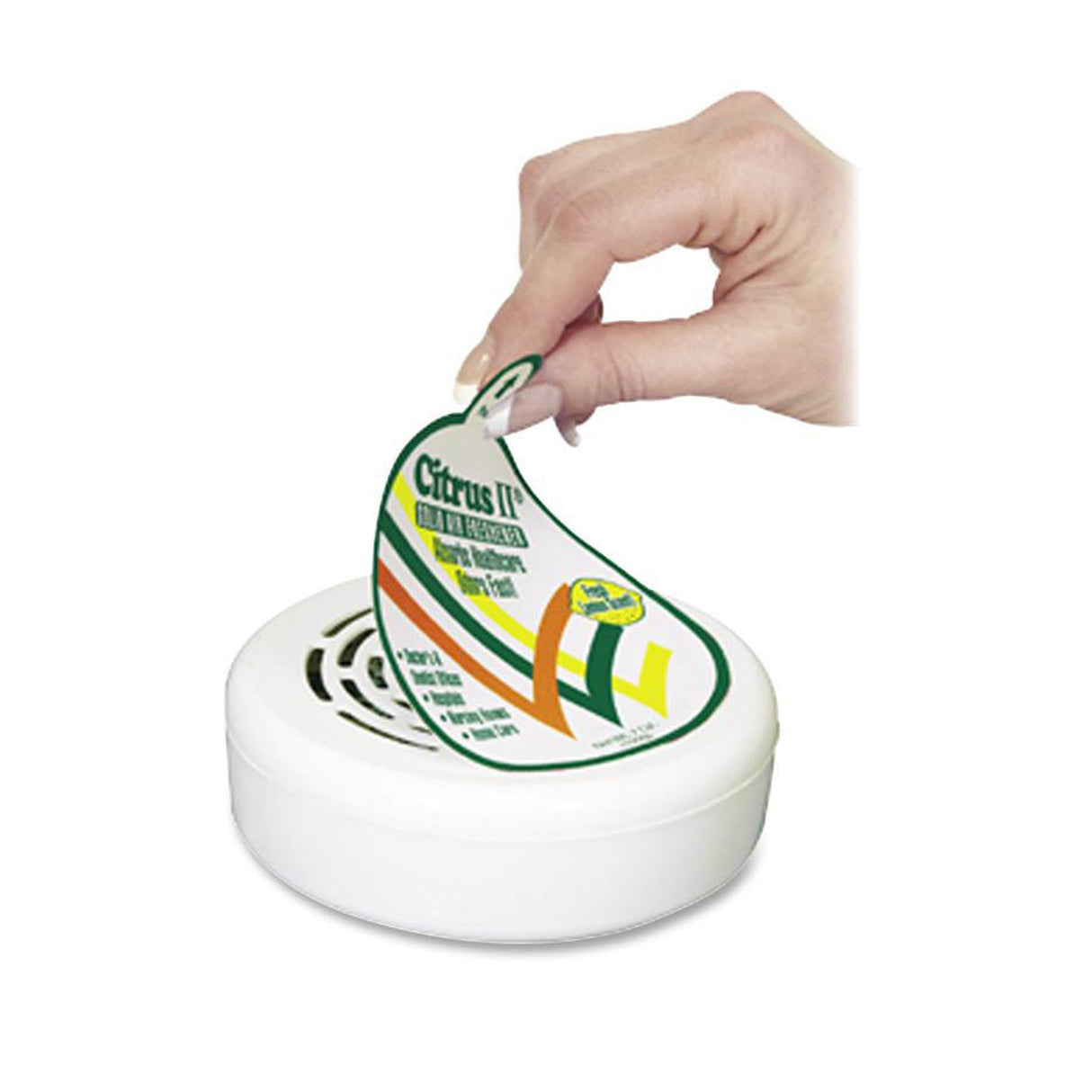 Air Freshener Citrus II Solid 8 oz. Box Fresh Lemon Scent