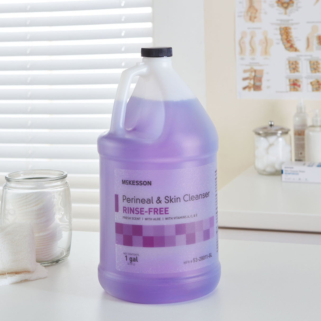 Rinse-Free Perineal Wash McKesson Liquid 1 gal. Jug Fresh Scent