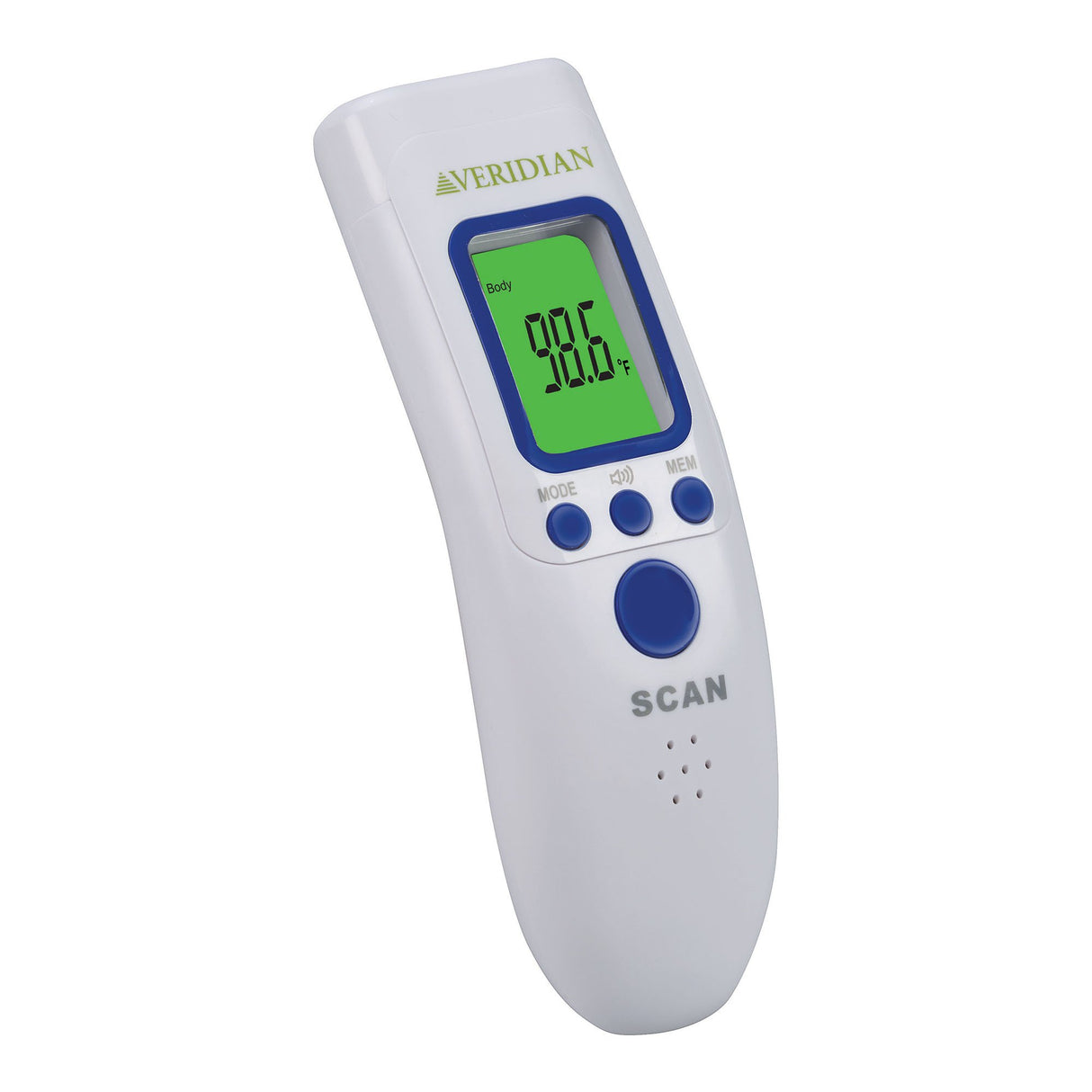 Non-Contact Skin Surface Thermometer Veridian Infrared Skin Probe Handheld