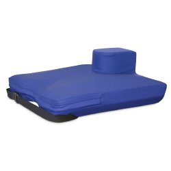 Coccyx Relief Seat Cushion with Pommel APEX CORE 20 W X 16 L X 3 D Inch Foam / Gel