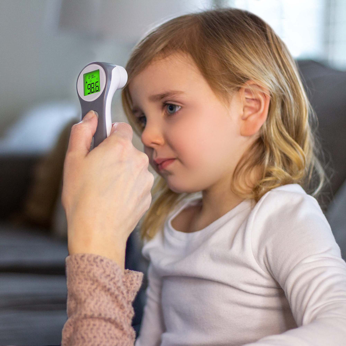 Non-Contact Skin Surface Thermometer HealthSmart Infrared Skin Probe Handheld
