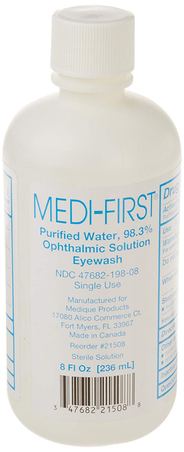 Eye Wash Medi-First 8 oz. Eye Drops