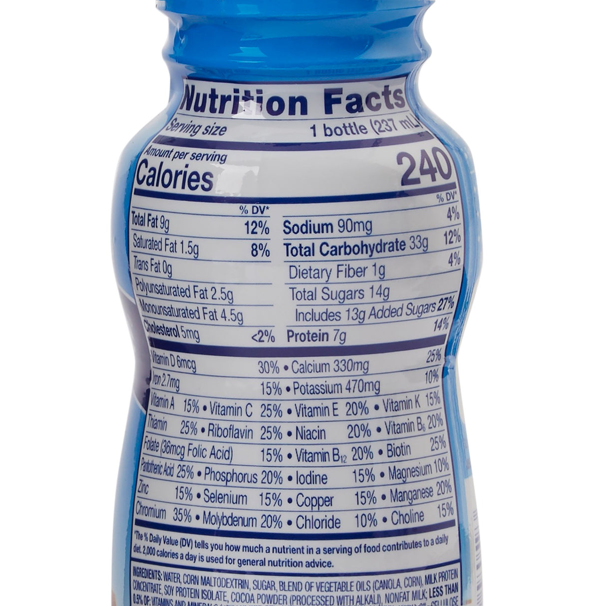 Pediatric Oral Supplement PediaSure Grow & Gain Shake Chocolate Flavor 8 oz. Bottle Liquid Calories