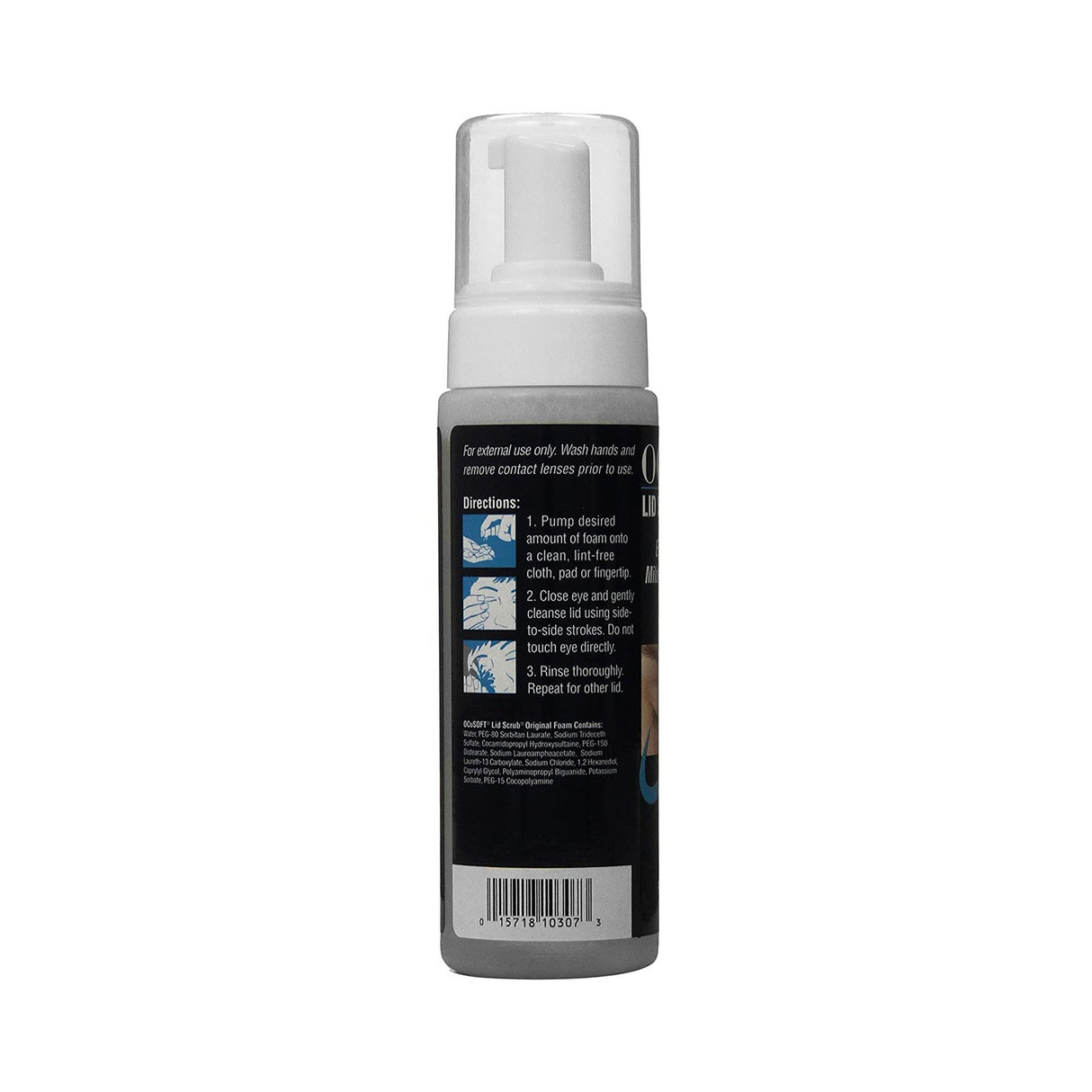 Eyelid Cleanser OCuSOFT Lid Scrub 7.25 oz. Topical Foam